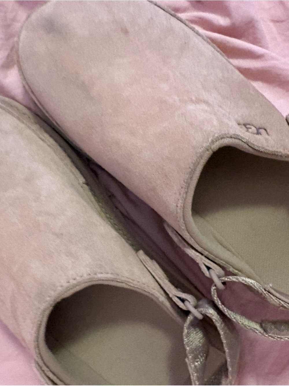 UGG Women's Slip-On Slippers in tan